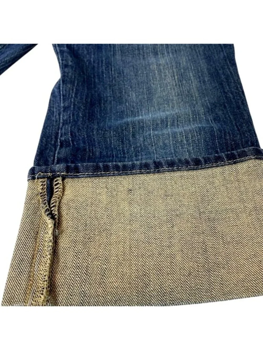 Gap Kids Cuffed Crop Length Capris Denim Jeans Size 10 Plus